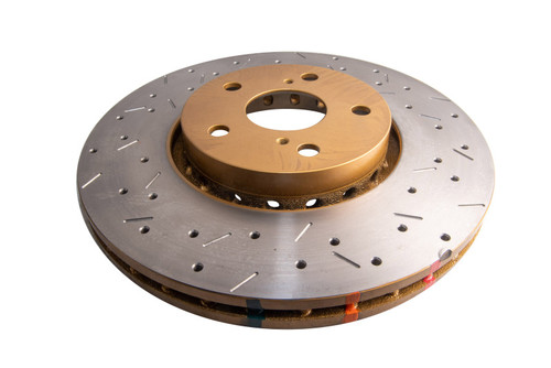 DBA 04-06 Lexus RX330 Front 4000 Series Drilled & Slotted Rotor - DBA42702XS Photo - Primary