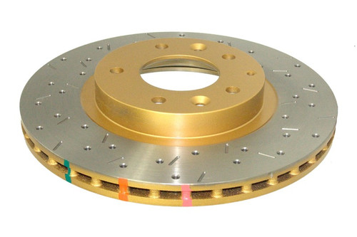 DBA 06+ MX-5 Miata Front Drilled & Slotted 4000 Series Rotor - DBA42959XS Photo - Primary