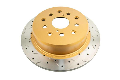 DBA 00-05 Lexus IS300 Rear Drilled & Slotted 4000 Series Rotor - DBA4749XS Photo - Primary