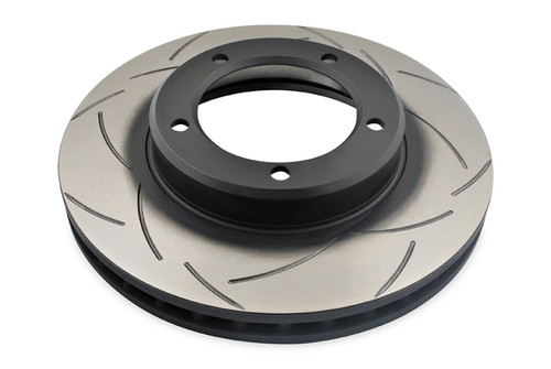 DBA 98-06 Toyota 70 Landcruiser (Feverse Mount) 4X4 Survival T2 Slotted Front Brake Rotor - DBA790S Photo - Primary