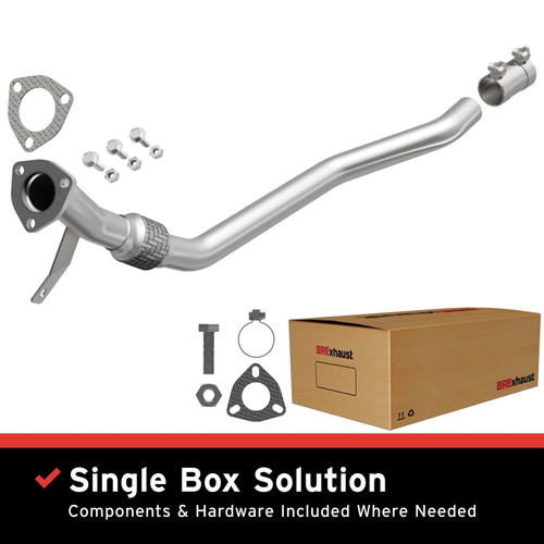 BRE Exhaust 05-08 A4 Quattro 2.0L Front Pipe Kit - 107-0259 Photo - Primary