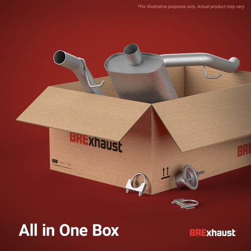 BRE Exhaust 09-14 Cube 1.8L Muffler Kit - 108-0034 User 1