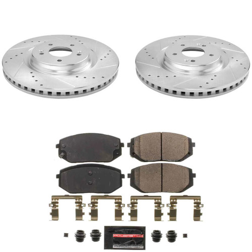 Power Stop 21-23 Hyundai Sonata Front Z23 Evolution Brake Kit - K9209 User 1
