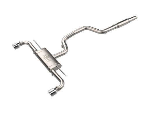 aFe 22-24 Volkswagen GTI MACH Force-Xp 3 to 2-1/2 IN Stainless Steel Cat-Back Exhaust w/Polished Tip - 49-36454-P Photo - Primary