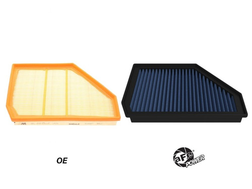 aFe 20-25 BMW X5/X6 M (F95/F96) V8-4.4L Magnum FLOW OE Replacement Air Filter w/ Pro 5R Media (Pair) - 30-10438RM Photo - Unmounted