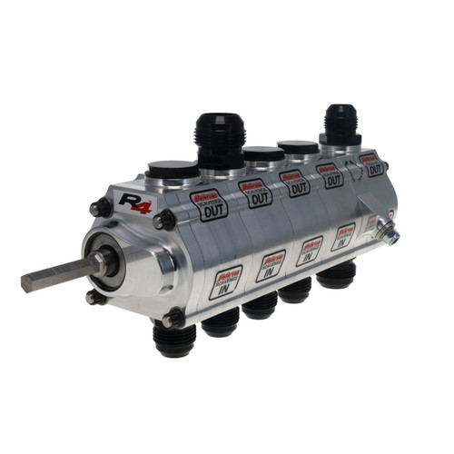 Peterson Fluid Systems R4 5-Stage Oil Pump - Left Side Mount - Dr Rear Drive w/ Hex - 04-5064-HEX Photo - Primary