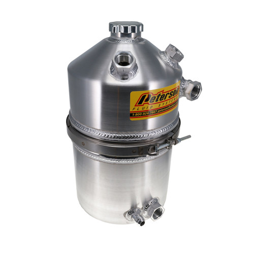Peterson Fluid Systems Oil Tank 4 Gallon Dual Breather - 08-0011-DB Photo - Primary