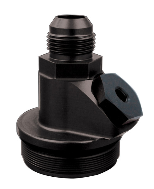 Peterson Fluid Systems End Cap Inlet -16AN w/ -10AN Port - 09-0400-028 Photo - Primary
