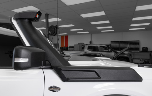 K&N 21-23 Ford Bronco 2.3L/2.7L Elevated Intake Kit (Snorkel) - 63-8002 Photo - Mounted