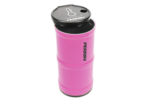 Perrin 13-25 Subaru BRZ / 04-21 Subaru STI / 02-25 Subaru WRX Coolant Overflow Tank - Hyper Pink - ASM-ENG-505HP User 1