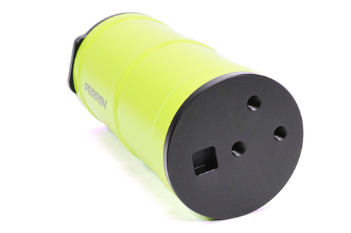 Perrin 13-25 Subaru BRZ / 04-21 Subaru STI / 02-25 Subaru WRX Coolant Overflow Tank - Neon Yellow - ASM-ENG-505NY User 1