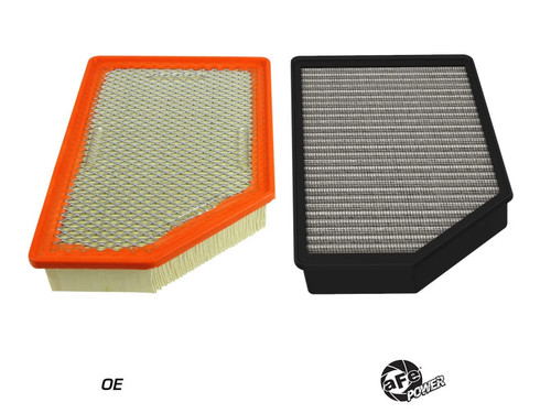aFe 20-25 GM Diesel Trucks V8-6.6L (td) L5P Magnum FLOW OE Replacement Air Filter w/ Pro DRY S Media - 31-10325-1 Photo - Unmounted