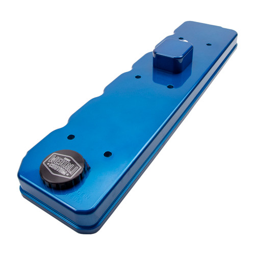 Wehrli 06-18 Cummins WCFab X D&J Precision Billet Valve Cover - Brizzle Blue - WCF100366-BRZ Photo - Primary