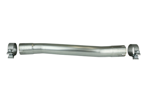 afe MACH Force-Xp Muffler Delete Pipe 2-1/2 IN ID Inlet/Outlet x 24 IN Overall Length - 49M30053 Photo - Unmounted