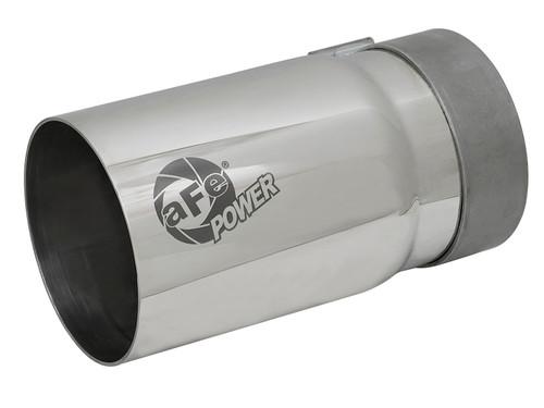 afe MACH Force-Xp Universal Exhaust Tip 3-1/2 IN Inlet x 4 IN Outlet x 7 IN L - 49T35404-P07 Photo - Primary