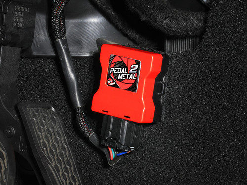 afe Pedal 2 Metal Throttle Enhancer Various Hyundai/Kia/Genesis Cars/SUVs 11-25 - 77-20009 Photo - Mounted