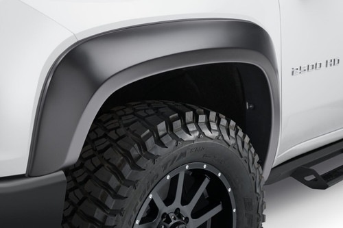 Husky Liners 20-25 Chevrolet Silverado 2500 HD Extend-A-Fender Flares 4pc - Blk - 2804986 Photo - Close Up