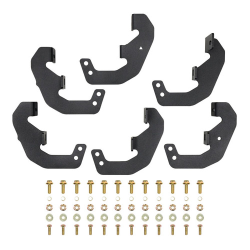 Westin 15-25 Ford F-150 SuperCrew/17-24 F-250/350 SDCC Outlaw Drop Running Boards - Tex. Blk - 20-43945 Photo - Close Up