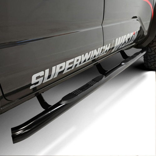 Westin 2024 Toyota Tacoma E-Series 3 Nerf Step Bars - Black - 23-2785 Photo - lifestyle view