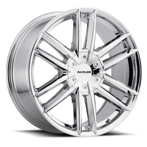 Raceline 158C Impulse 22x9.5in / 6X139.7/6X135 BP / 35mm Offset / 106.1mm Bore - Chrome - 158C-229566+35 User 1