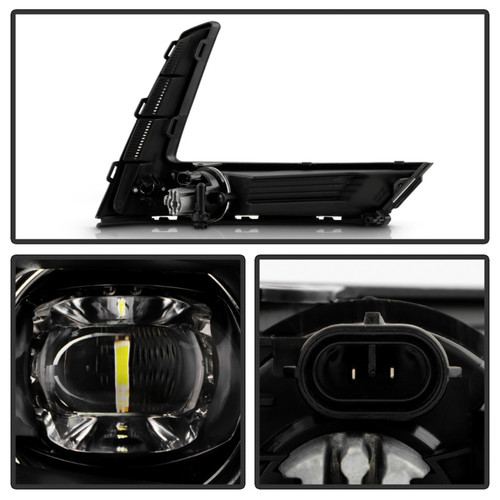 Spyder 23-25 Honda CRV OEM Full LED Fog Lights w/ Switch (FL-HCRV2023-LED-C) - 9054198 Photo - Unmounted