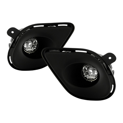 Spyder 15-19 Dodge Charger SRT OEM Full LED Fog Lights w/ Universal Switch (FL-DCH15-SRT-C) - 9051036 Photo - Primary