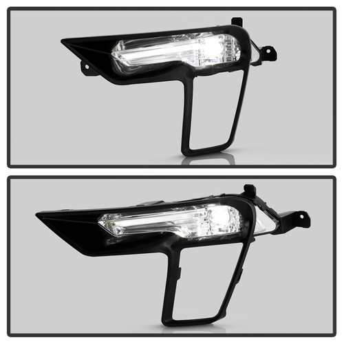 Spyder 18-19 Ford Explorer OEM Full LED Fog Lights w/Switch - Clear (FL-FEXP18-LED-C) - 9051081 User 3