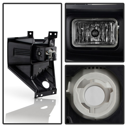 Spyder 17-19 Ford F250/F350 SD OEM Style LED Right Fog Light w/Switch - Clear (FL-FF25017-L) - 9051111 User 2