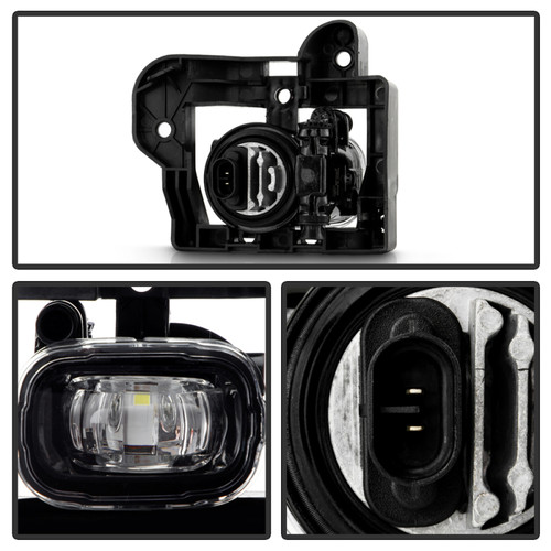 Spyder 22-24 Nissan Rogue (Excl Sport) OEM Full LED Fog Lights w/ Switch (FL-NR2021-LED-C) - 9051296 User 2