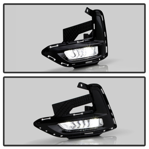 Spyder 20-22 Nissan Sentra OEM LED Fog Light - Clear (FL-NS20-LED-C) - 9051319 User 4