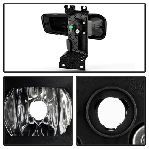 Spyder 23-25 Ford F250/F350/F450/F550 SD OEM Halogen Fog Lights w/Switch - Clear (FL-FS2023-C) - 9054099 Photo - Unmounted