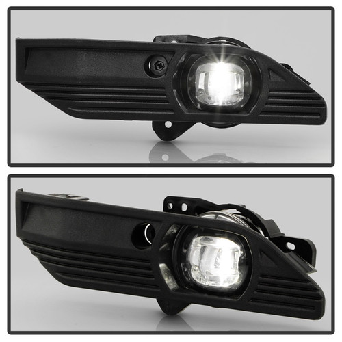 Spyder 23-25 GMC Canyon OEM LED Fog Lights w/Switch - Clear (FL-GCAN21-LED-C) - 9054150 Photo - Unmounted