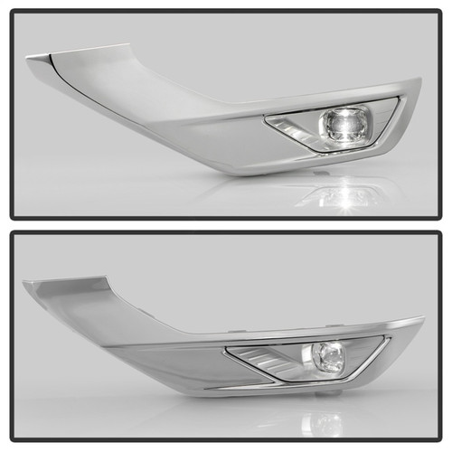 Spyder 22-24 Mitsubishi Outlander OEM LED Fog Light w/ Switch - Clear (FL-MOUT22-LED-C) - 9054242 Photo - Unmounted