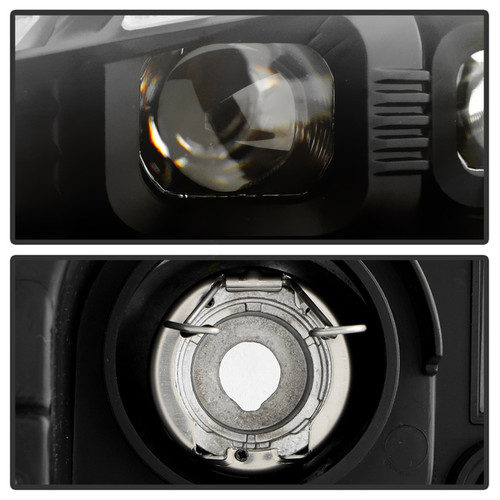 Spyder 18-21 VW Golf MK7.5 Projector Headlights - Black (PRO-YD-VG18SI-SBGR-BK) - 5088895 Photo - Unmounted