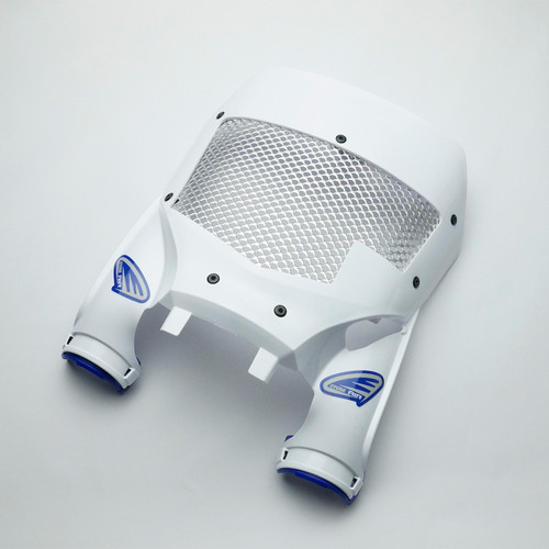 Cycra 24-25 Yamaha YZ250F/FX/ 23-25 YZ450F/FX Vented Stadium Plate - White - 1CYC-0992-30-VT User 1