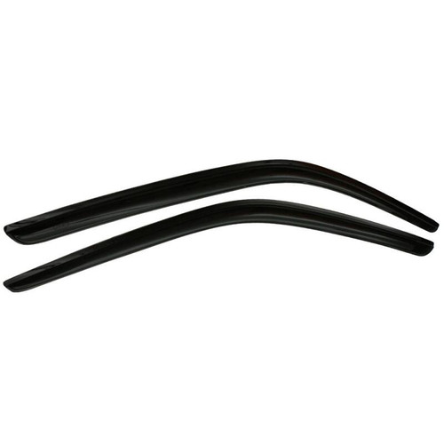 AVS 16-18 Nissan Titan XD Standard Cab Ventvisor Outside Mount Window Deflectors 2pc - Smoke - 92445AVS Photo - Primary