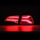 AlphaRex 17-22 Tesla Model 3 PRO-Series LED Tail Lights Red Smoke w/Seq Sig - 601020 User 1