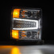 AlphaRex 04-15 Chevy 1500HD LUXX LED Proj Headlights Chrome w/Seq Activation Light / Seq Signal - 880243 User 3