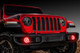 Oracle Jeep Wrangler JL/Gladiator JT LED Surface Mount Fog Light Halo Kit - Red - 1215-003 Photo - Close Up