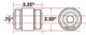 SPC Performance X Axis Sealed Flex Joint - 15611 Photo - Unmounted
