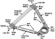 SPC Performance Pro Series Front Adjustable Upper Control Arm (Chrysler Thread-In 10deg) (Race Only) - 92342 Photo - Unmounted