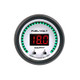 Autometer 52.4mm White Switchable 0-100 Fuel Level/8-18V Voltmeter Phantom Elite Digital Gauge - 6709-PH User 1