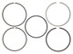 Wiseco 92.5mm Ring Set w/ tabbed oil set Ring Shelf Stock - 9250TX User 4
