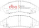 DBA 04-08 Chevrolet Colorado XP Performance Front Brake Pads - DB1468XP Photo - out of package