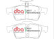 DBA 08-10 Chevrolet Cobalt (Rear Rotor) SP Performance Rear Brake Pads - DB1763SP Photo - out of package