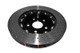 DBA 06-10 Jeep Grand Cherokee SRT8 Front 5000 Series Cross Drilled Rotor w/Black Hat - 52532BLKXD Photo - out of package
