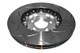 DBA 14-20 Audi A6 Quattro (w/345mm Front Rotor) Front 5000 Series Slotted Rotor w/Silver Hat - 52832SLVS Photo - out of package