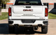 Corsa 19-23 GMC Sierra 1500 Cat-Back Dual Rear Exit with Twin 4in Black Powder Coat Pro-Series Tips - 21201BPC Photo - Mounted