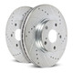 Power Stop 05-2012 Ford F-350 Super Duty Rear Drilled & Slotted Rotor - Pair - AR85116XPR Photo - Close Up