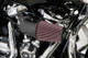 K&N FIPK H/D Touring Models 2017-2018 BLACK Performance Air Intake System - 57-1138 Photo - Mounted